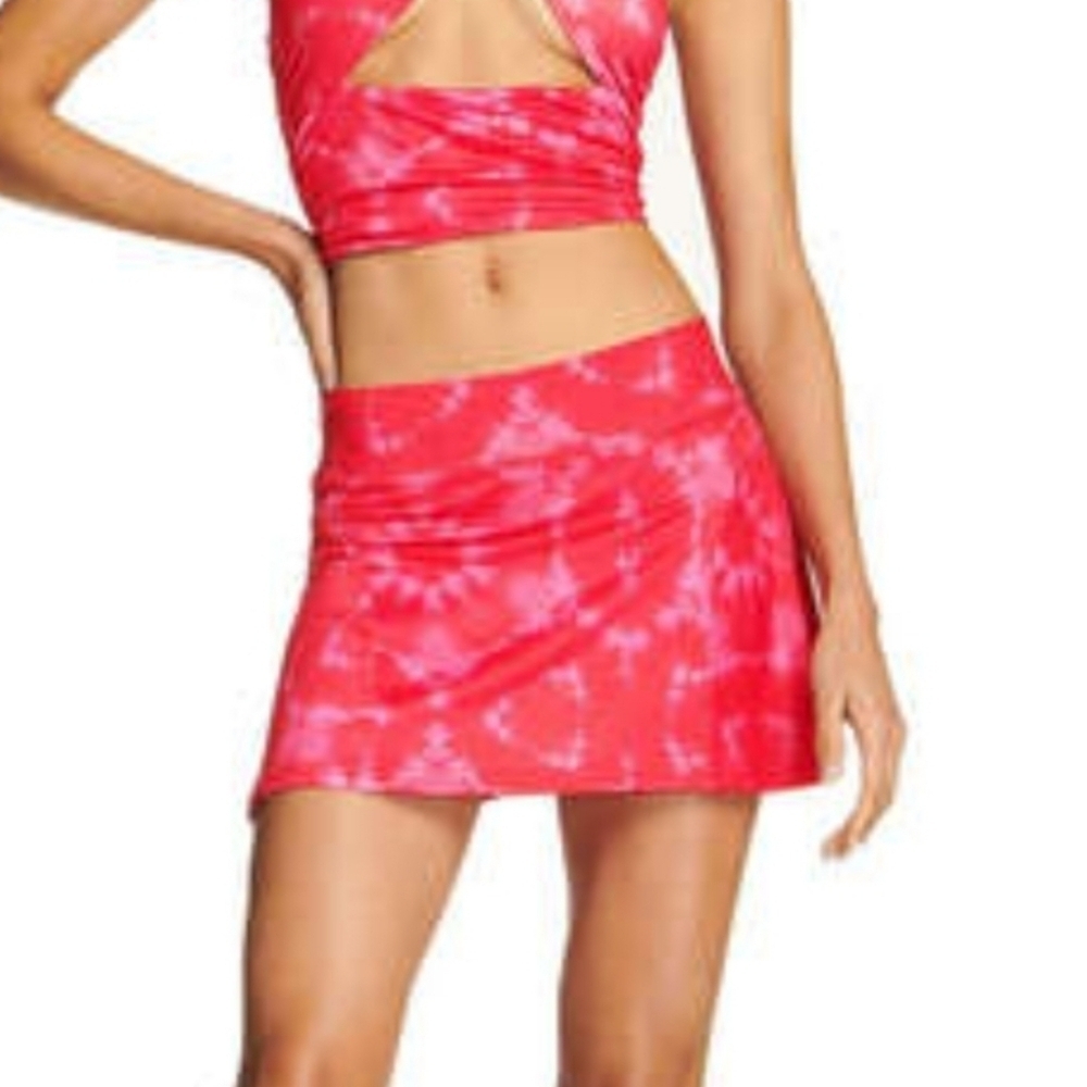 I AM GIA Antheia Skirt Tie Dye Mini Skirt Small